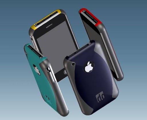 The first iPhone on a desk
